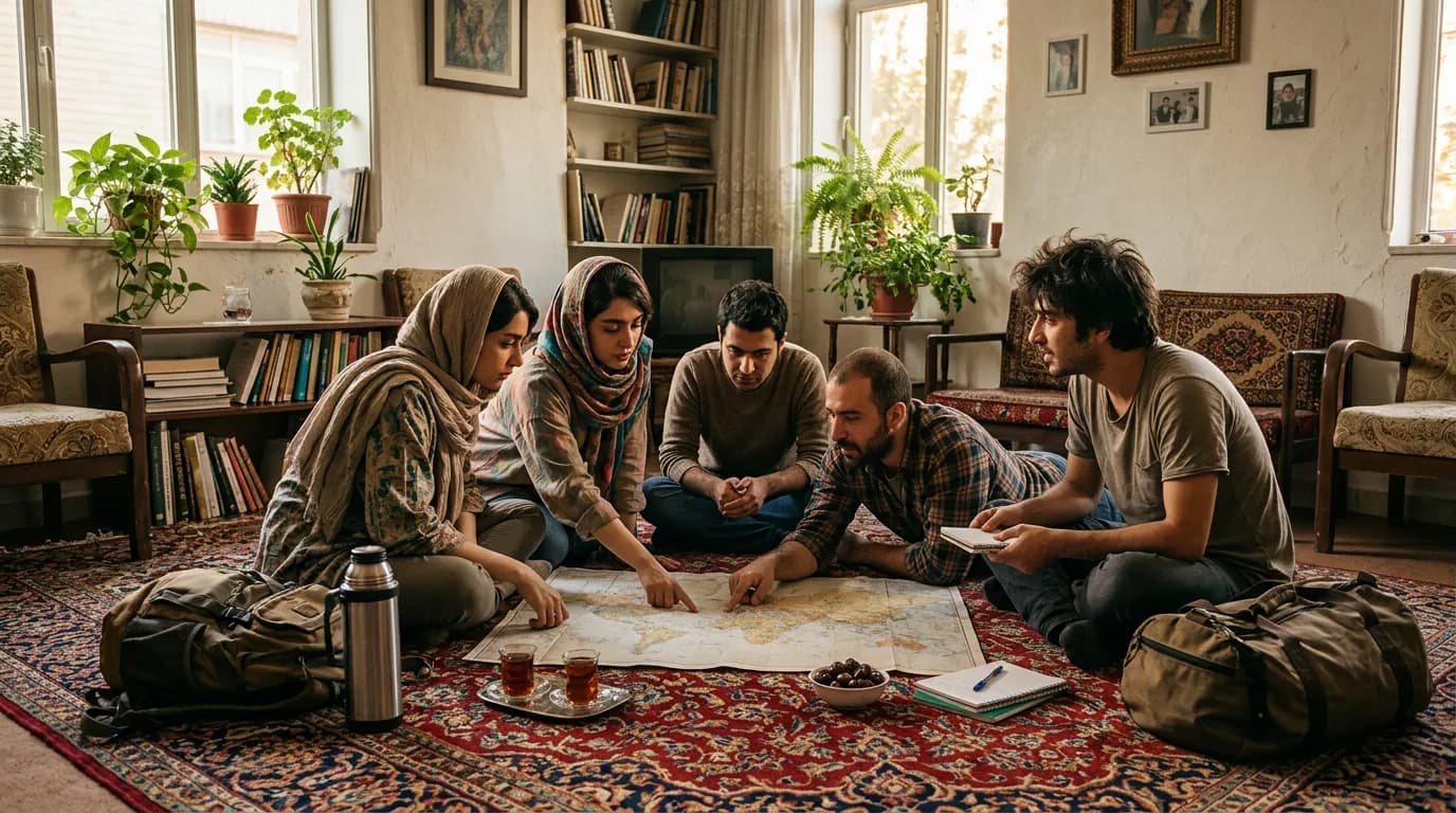 برنامهریزی سفر گروهی: از انتخاب همسفر تا برگشت، قدم به قدم